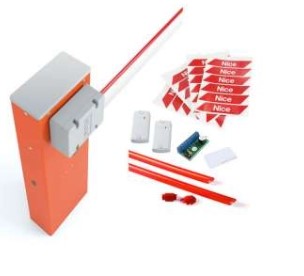 Шлагбаум автоматический NICE WIDEM4KIT 4 м. с карточками