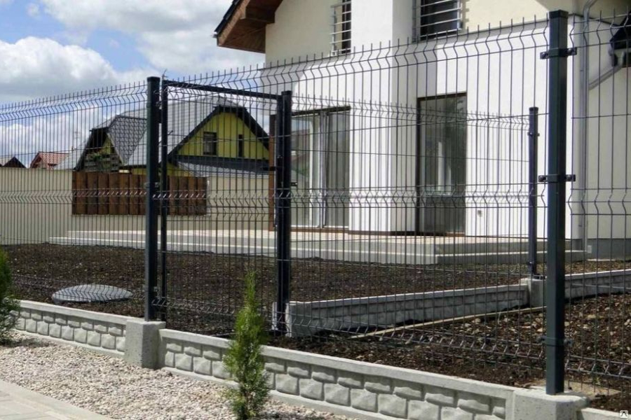 Купить 3D забор для дома в Москве по цене от 1250 руб. 3D забор для дома купить Москва
